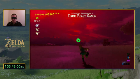 After over 103 hours, CrystalSaver beats Breath of the Wild blindfolded