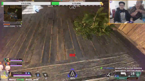 Old man assaults apex gamer while old mom defends her son