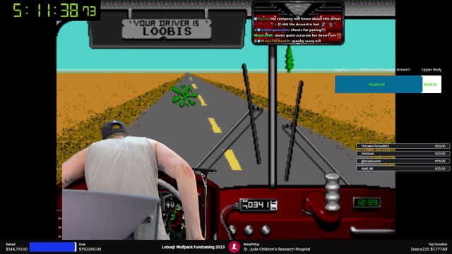 LobosJR accidentally kills 5 hour run