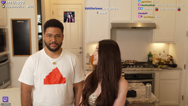Katchi gets emotional on last austin stream