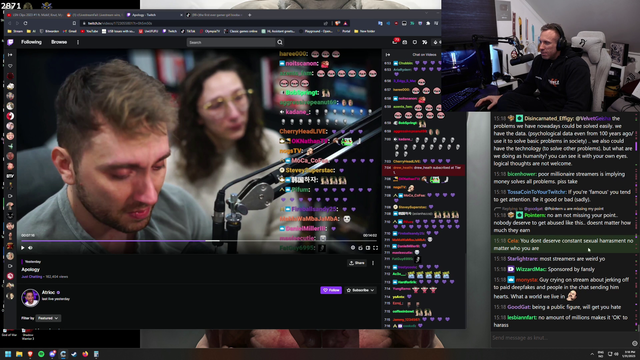 Knut on what he meant yesterday when he reacted to QTCinderella