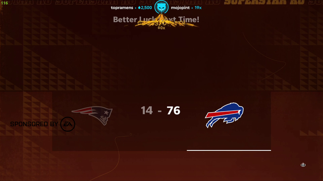 Lirik tries to cope with his loss in Madden