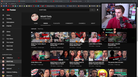 One of Mizkif's viewers bought him a first edition Pokemon box