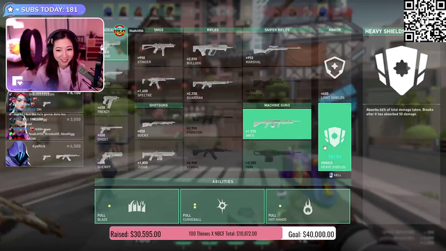 Valkyrae donates $10k to fuslie’s breast cancer stream in midst of skincare line controversy