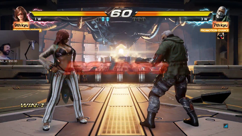 Forsen gets put in place by professional player in Tekken 7