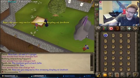 B0aty takes a 1/365 chance to end the stream immediately
