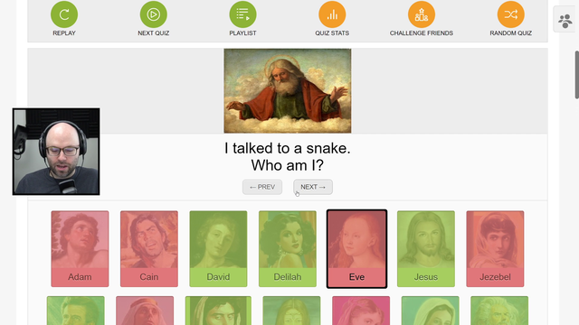 She talked to a snake about climate change