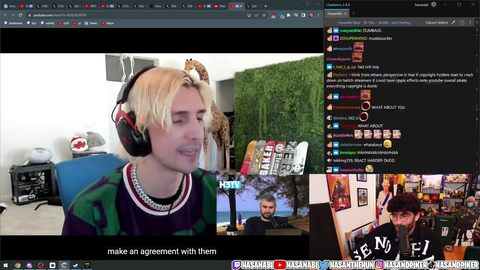 XQC goes from "NO YOU" to "NO HASAN" and it gets Hasan's Goat