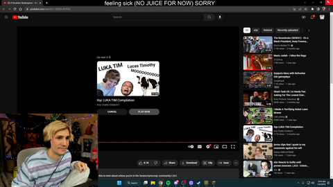 xqc checks on forsens chat after he won