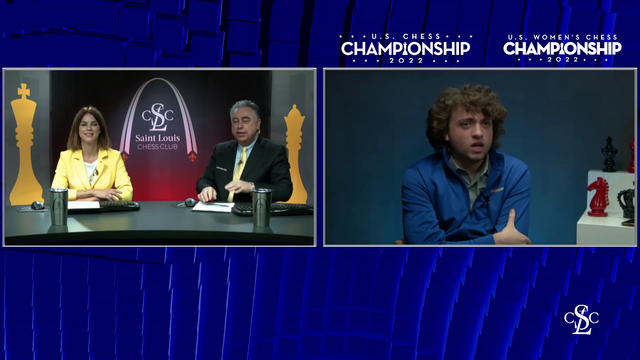 Hans insults the commentators