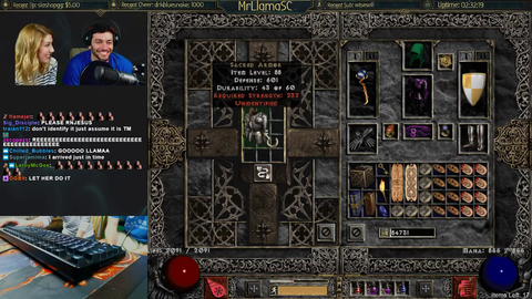 [Win] MrLlamaSC finding Tyraels Might in Diablo 2
