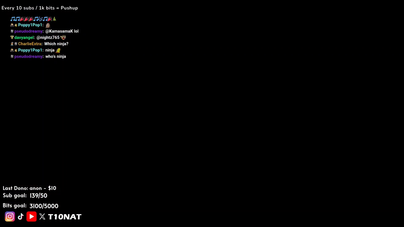 Neighbor kids ask if T10Nat's a streamer: