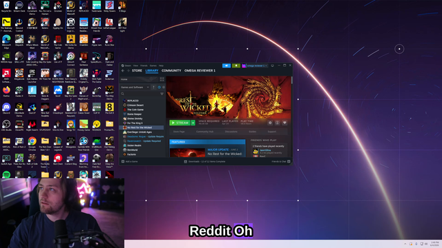Soda watches the new God of War: Laufey gameplay