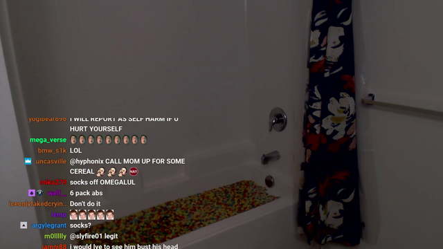 Hyphonix jumps into his cereal