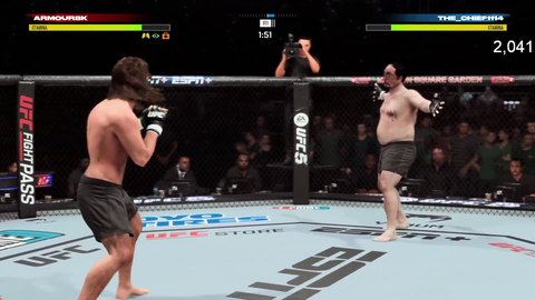 TheChief Hugs His Opponent in UFC