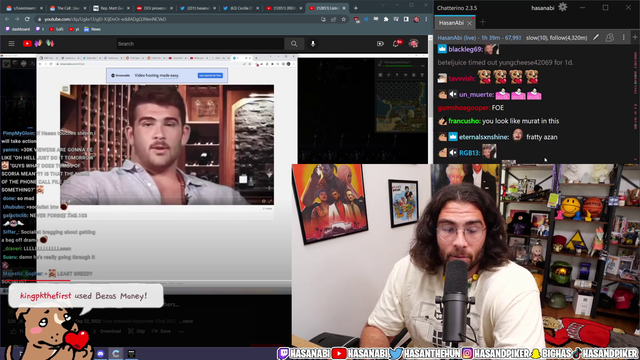Hasan calls out Destiny for being hypocritical and biased