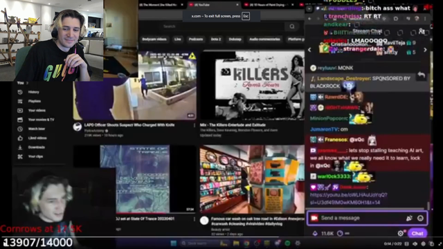 xQc responds to Lacy