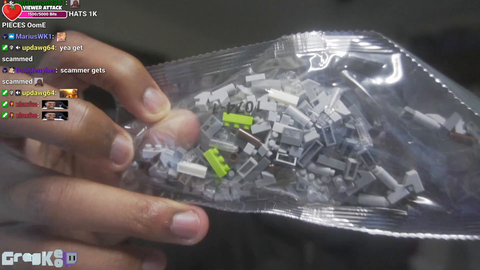 Streamer buys a 3000 pieces lego Eiffel Tower from Temu to build on stream