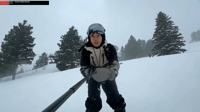 high speed skiing live edit