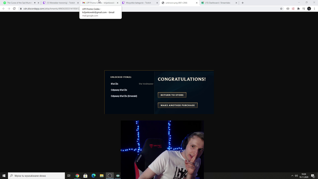 Jankos - JANKOS LEAKS CODES FOR GIVEAWAYS
