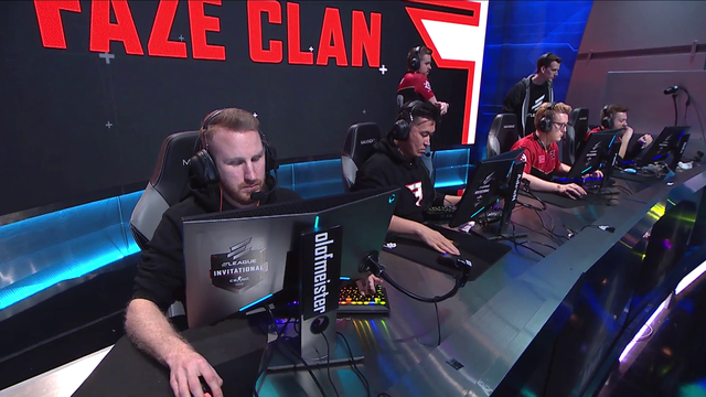 Twitter fan feed at a CSGO tournament