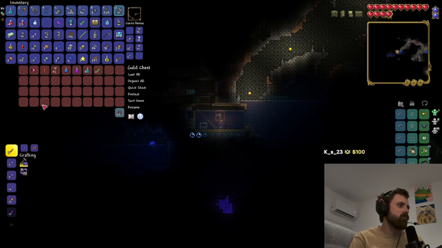 Forsen goes swimming