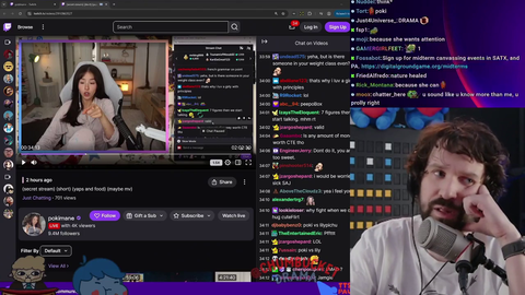 Pokimane brings up Atrioc four years later after not getting invited to QT's wedding