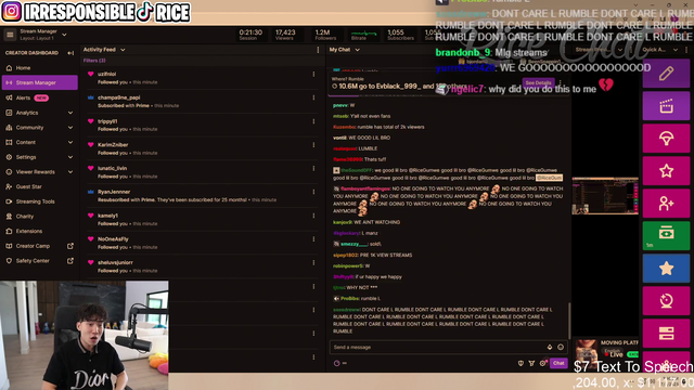 Ricegum on why he chose rumble over kick