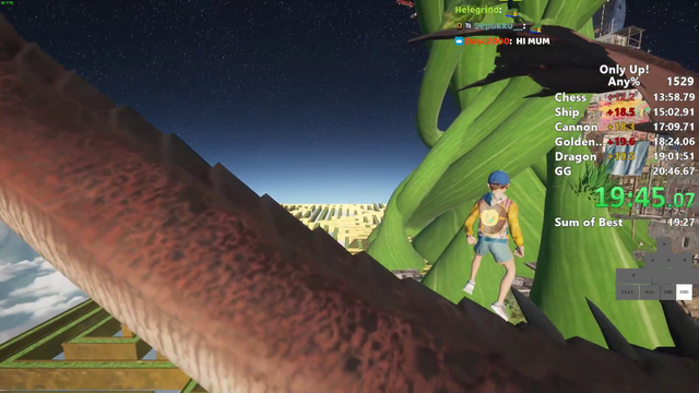 Distortion2 Gets A Only Up PB of 20:09!