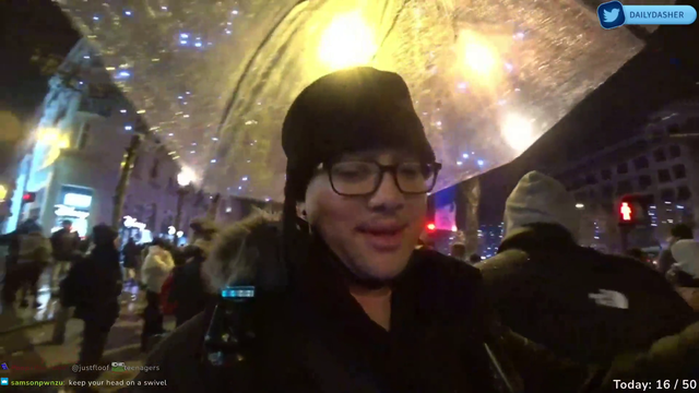 Dasher experiences riots in Paris