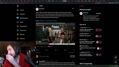 Asmongold recalls the time Nick Fuentes destroyed Hasan in a debate so badly that even Twitch’s audience voted Nick the winner and it was so bad that Nick ended up getting banned from the platform