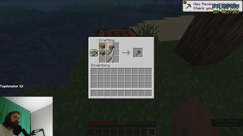 Forsen tunes in to local minecraft village station