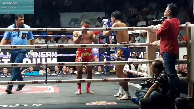 Muay Thai fighter's leg gets fucked up