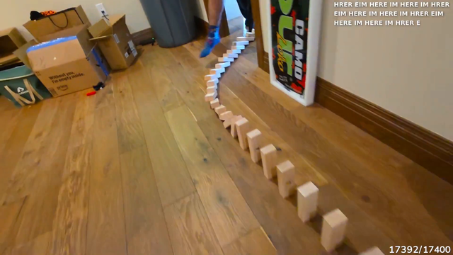 Faze hits a trickshot (Domino edition)