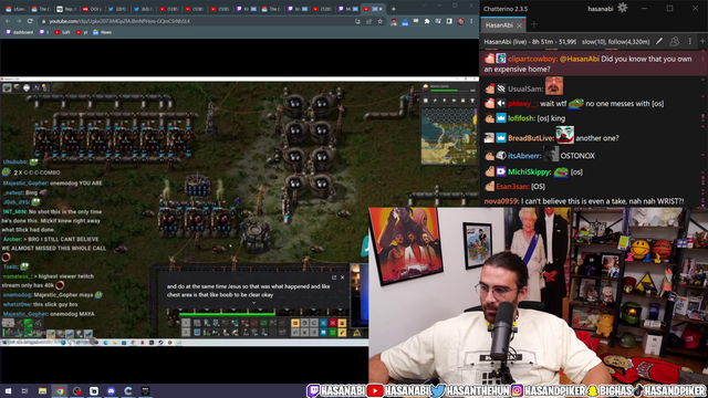 xQc, Asmongold, Mitch Jones, & Train make fun of SA while Hasan and Destiny are appalled
