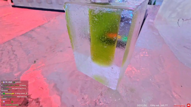 Ice is slippery
