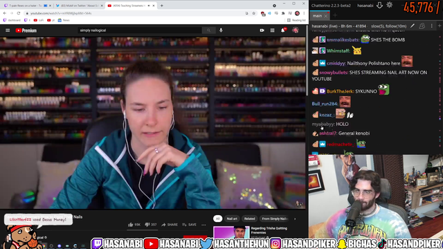 Hasan is showing his boomer age
