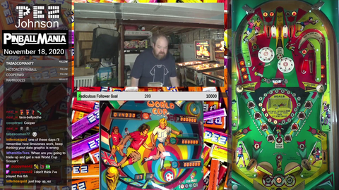 Pinball streamer shows us a magic trick