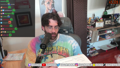 Hasan receives a request from a chatter whose friend is going through a tough time