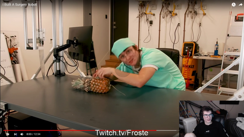 streamer has a suggestion for Michael Reeves surgery robot