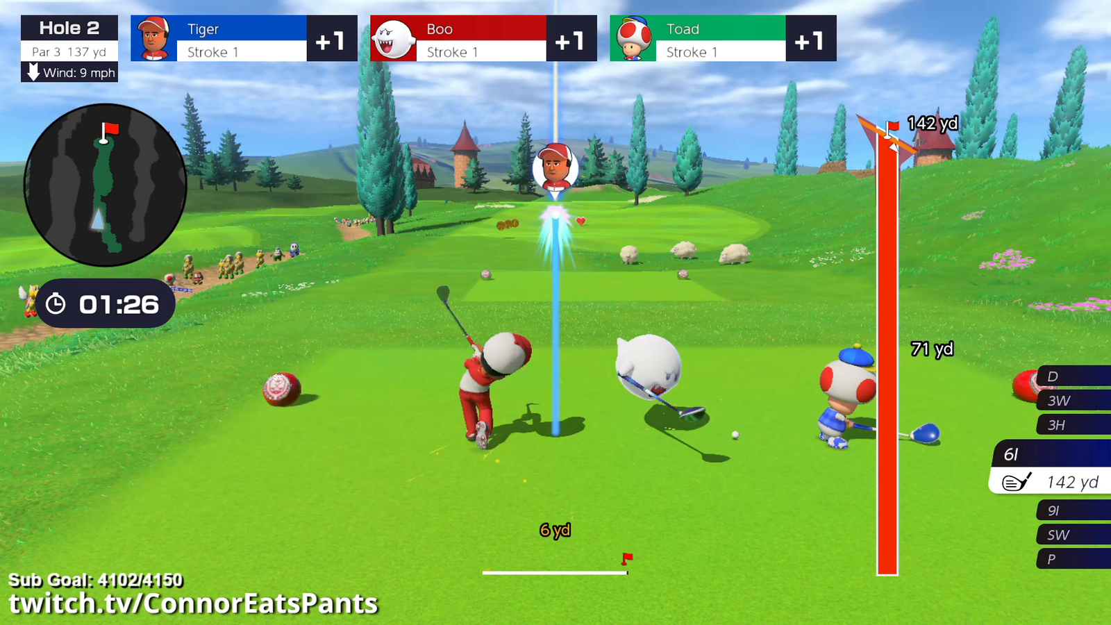 Connor gets a Hole in One