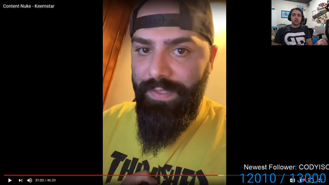 Keemstar gets dropped by Gfuel