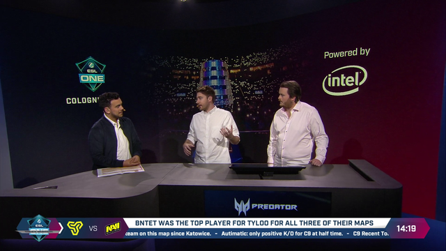 CSGO Host's Mic isn't turned off before the break