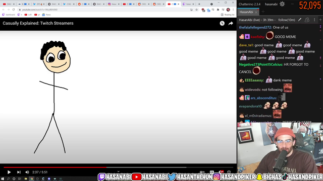 hasan gets baited