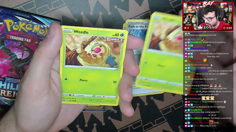 Ray lives in Weedle hell.