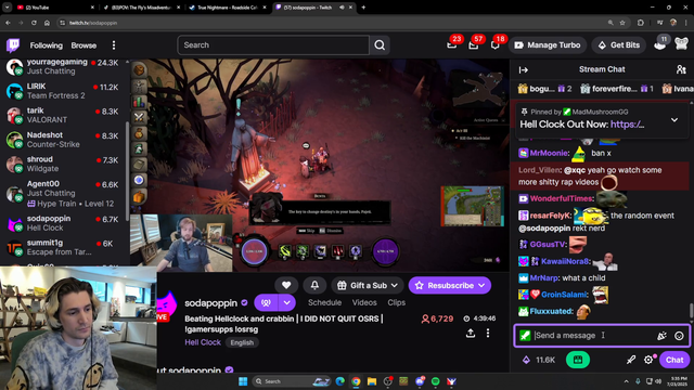 xQc makes Soda end stream