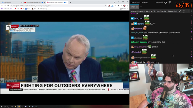 Hasan comments on Sky news complex arguments.