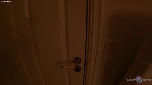 Knut’s bathroom is straight out of a horror film