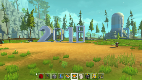 Criken and friends celebrate new years