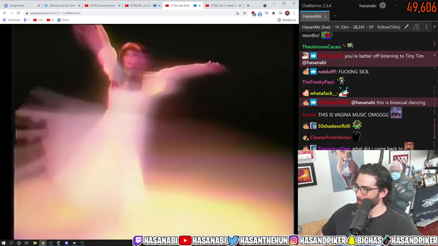 Hasan's FBI agent tries to save his stream.